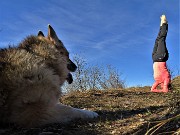 Invernale-primaverile sui dirimpettai Monti Ocone e Tesoro dalla Forcella Alta al Pertus il 31 dicembre 2021- FOTOGALLERY